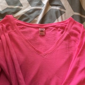 Victoria’s Secret Pink v neck thermal L